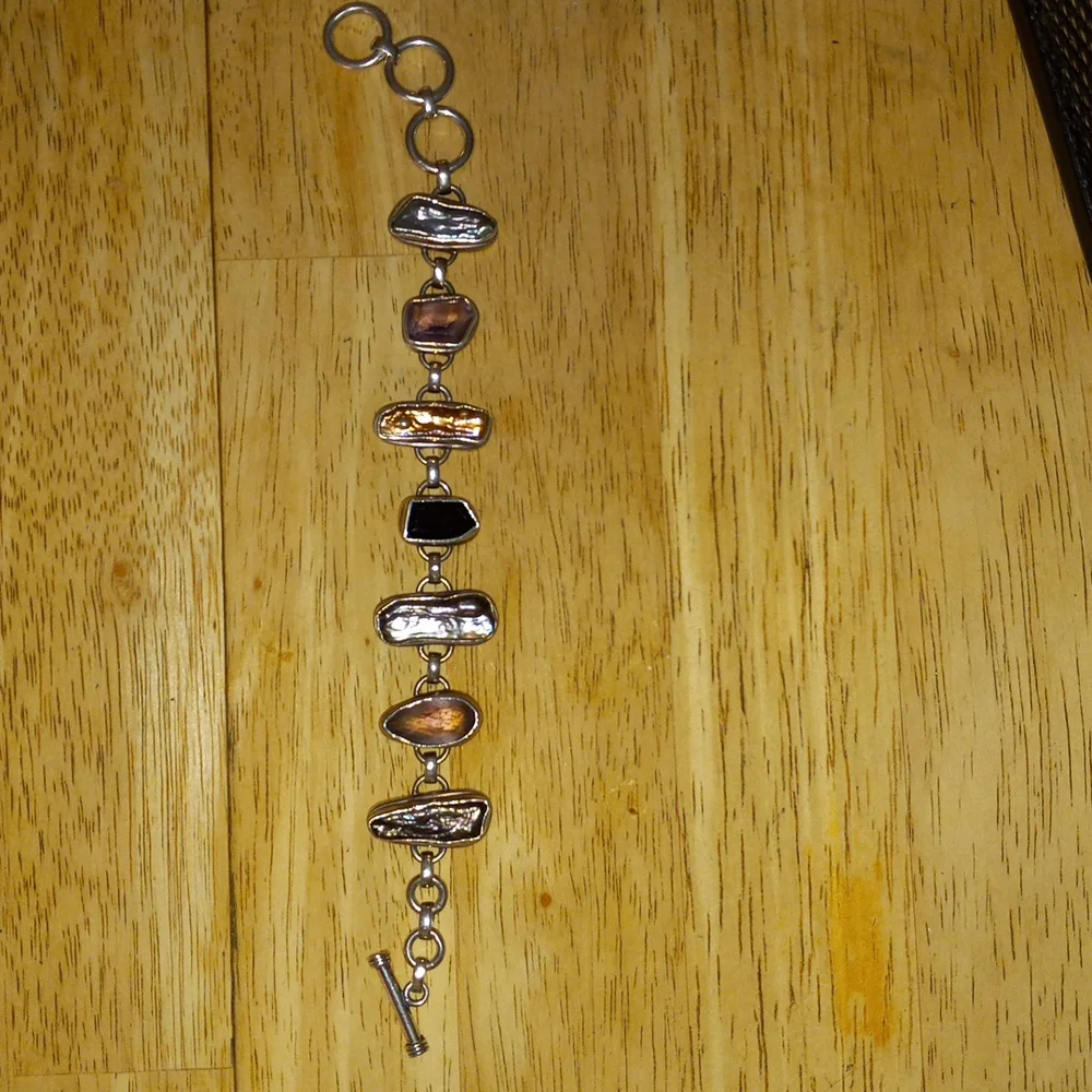 925 Beautiful bracelet, sterling silver